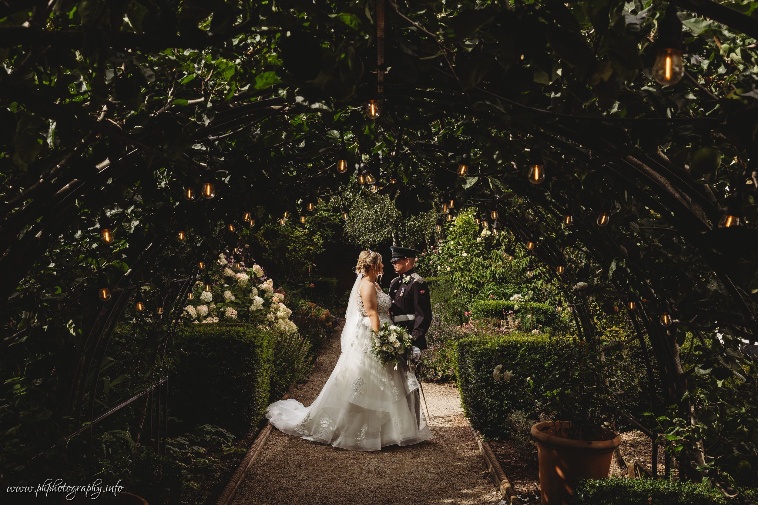 Nottingham wedding photographer Walled Garden Wedding