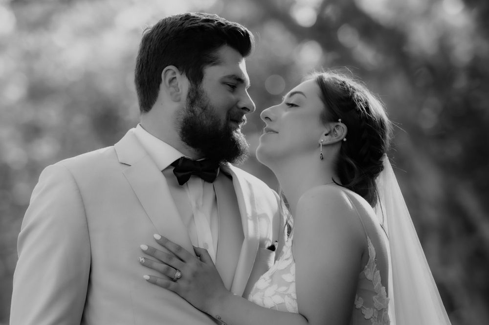 bride and groom portraits in spokane washington