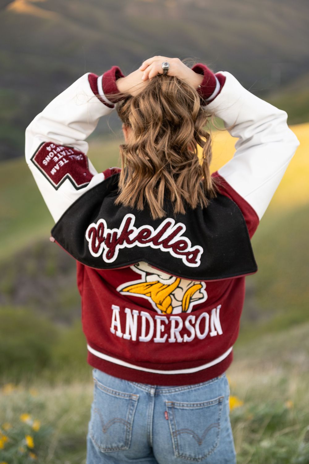 Viewmont vykelles letterman jacket senior photos