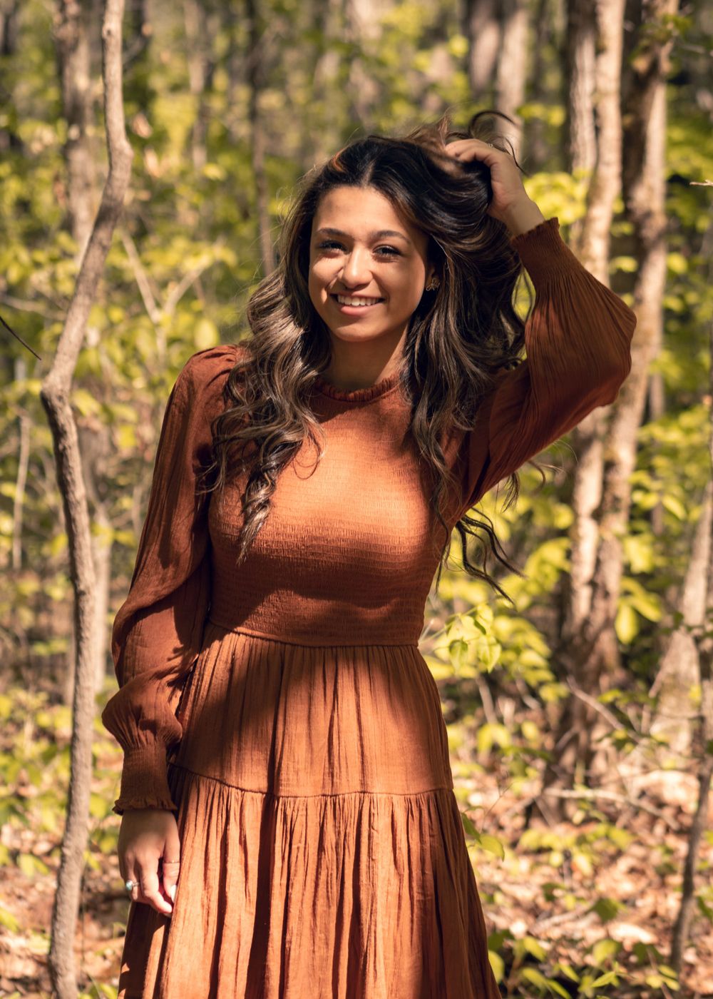 Fotografia de retrato femenino y Lifestyle en Greenville SC, Fotografia en paisaje natural, Fotografia Senior