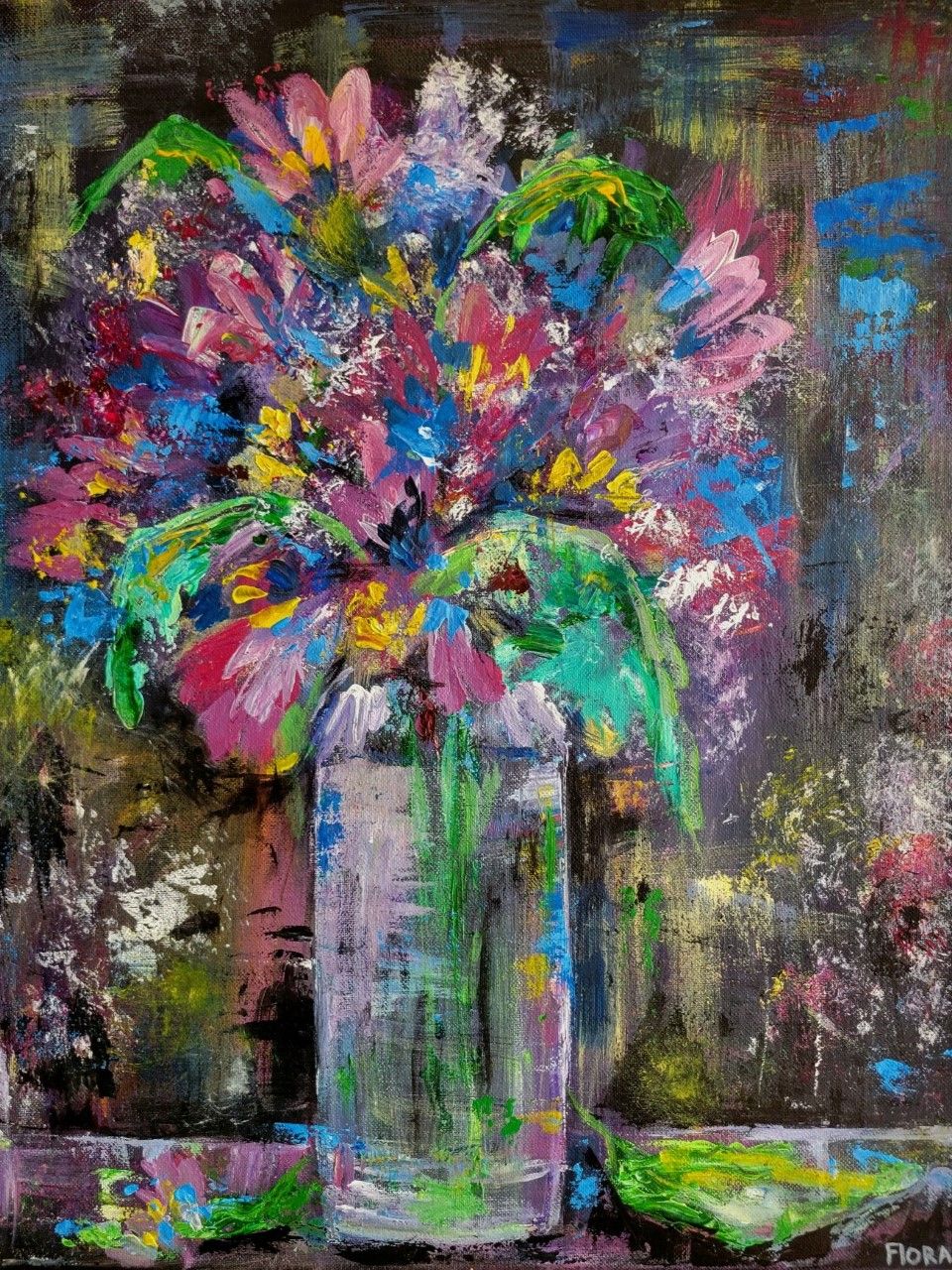 Flora Ghertz denver aurora colorado painting illustration abstract art graphic design