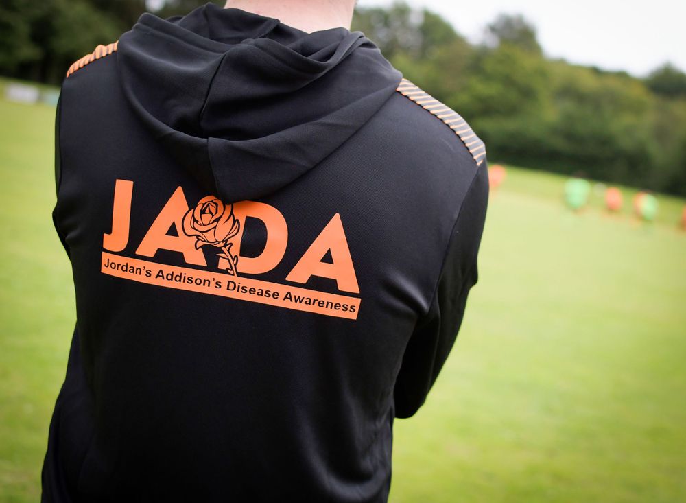 JADA logo showing the charity promoted for the day.