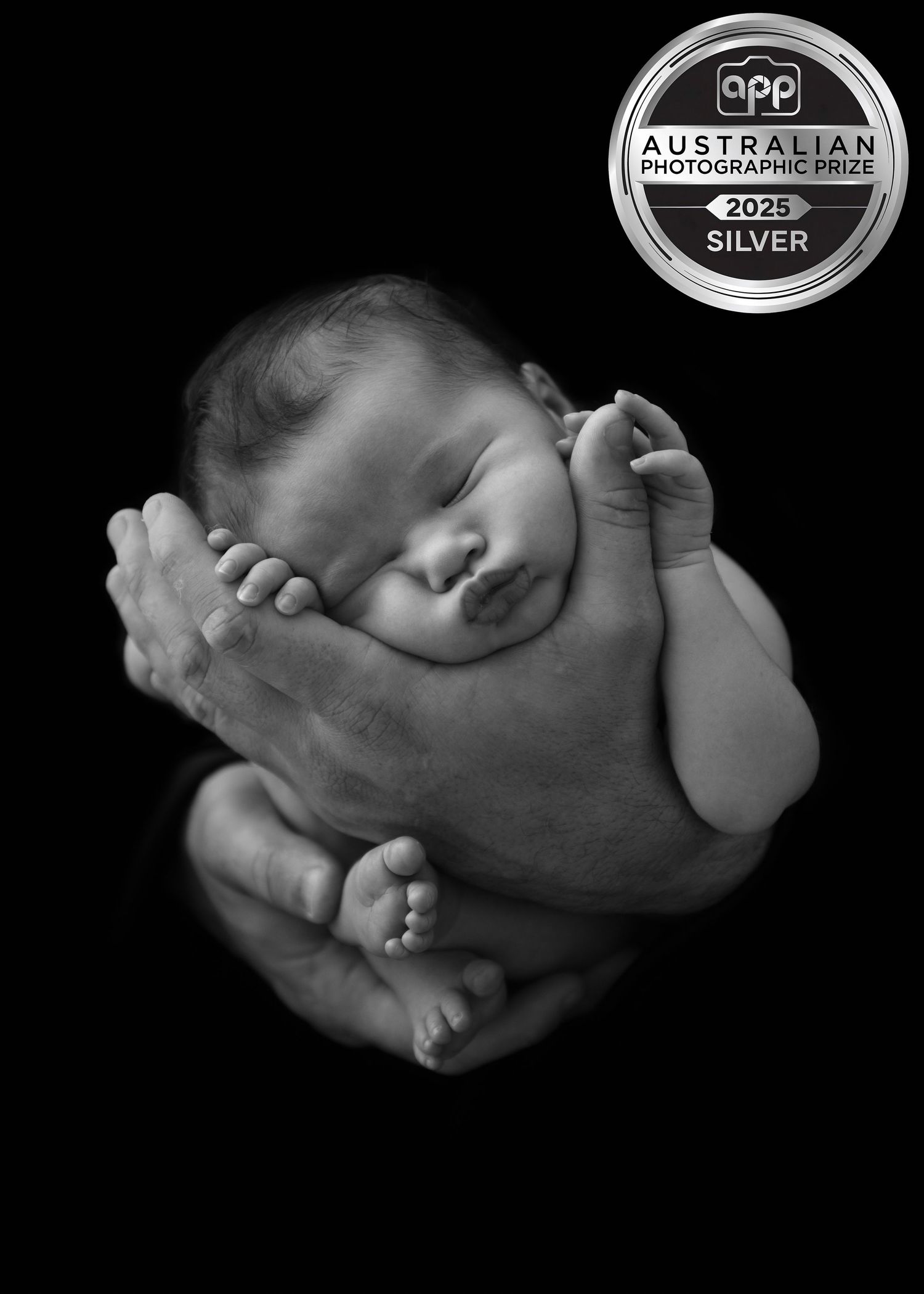 Award winning newborn photography image. Professional newborn photographer, Townsville, QLD, Australia.