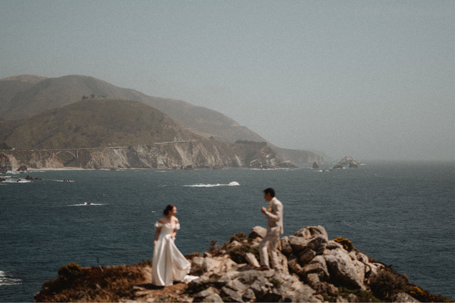 big sur wedding photos