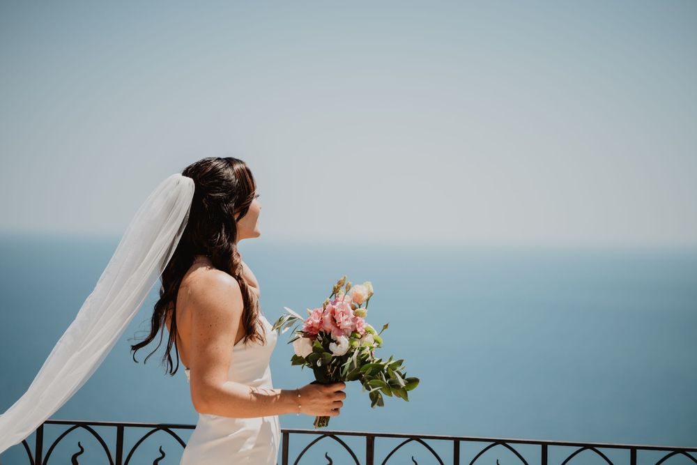 Bride  in Taormina