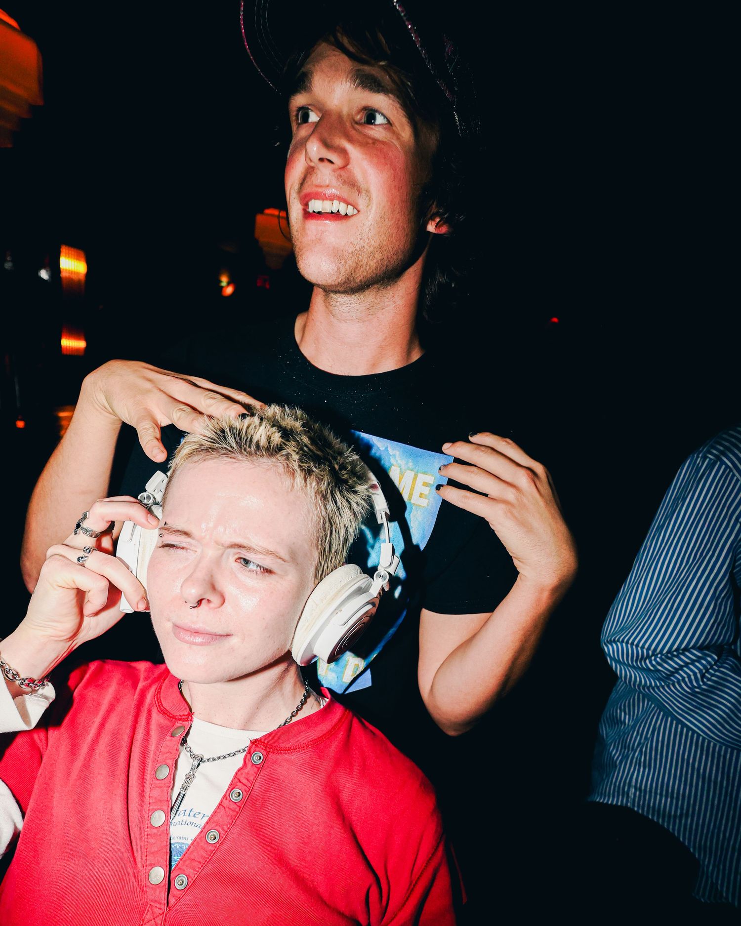 Almondmilkhunni Star Baby album release party in Hollywood at The Roxy Theatre.