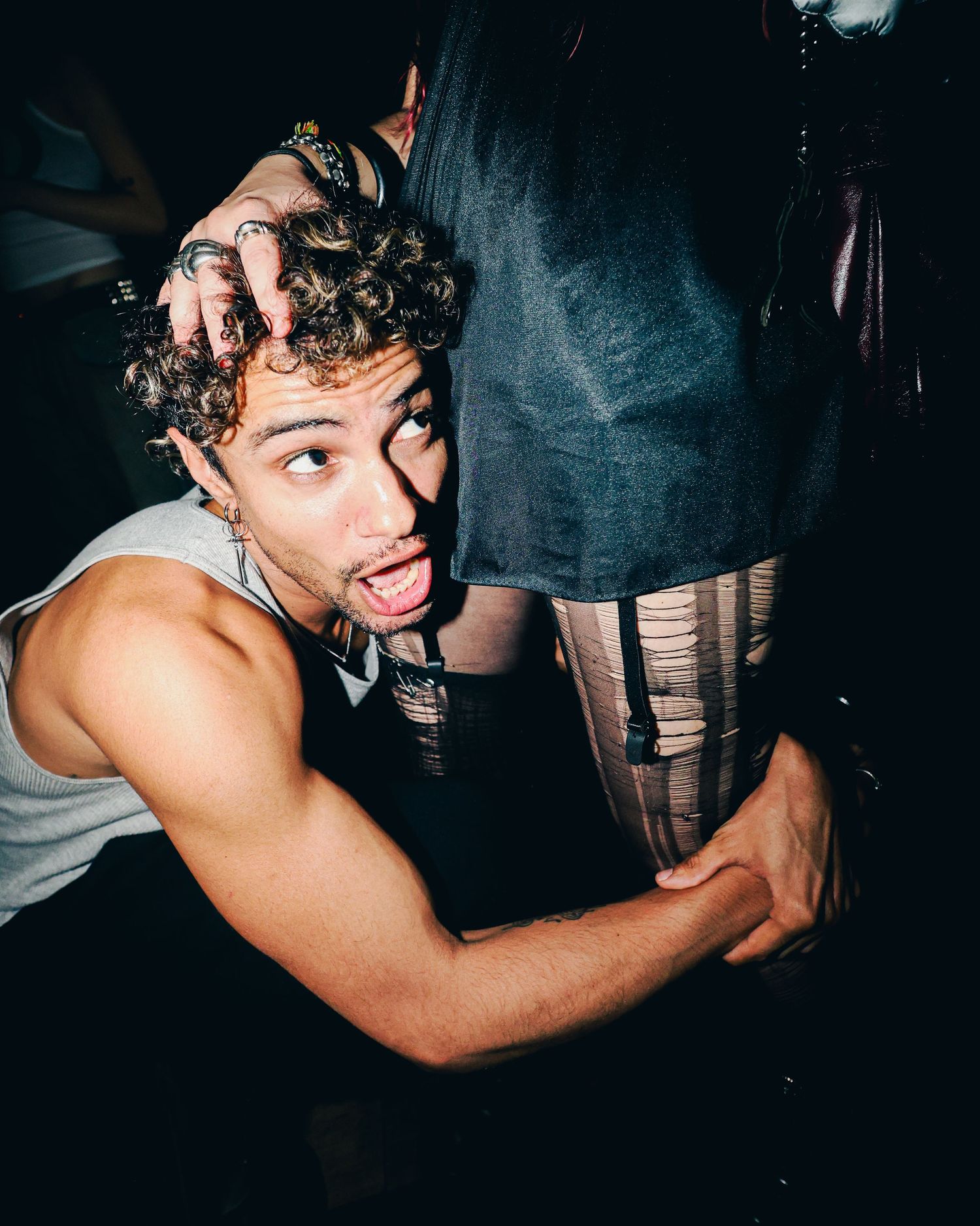 Almondmilkhunni Star Baby album release party in Hollywood at The Roxy Theatre.