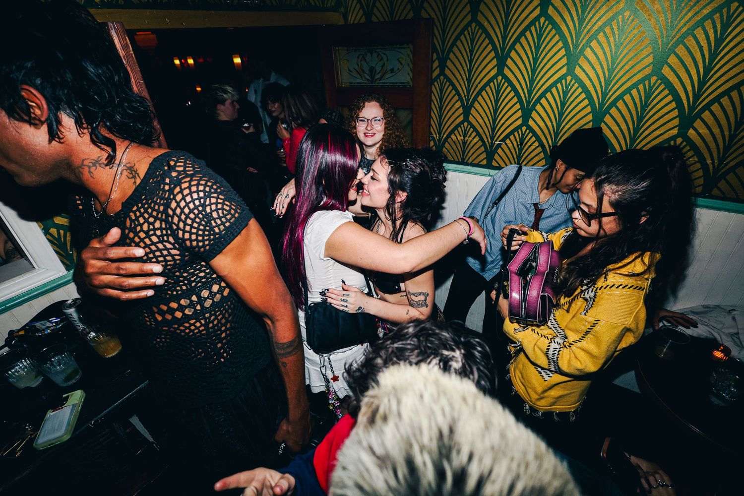 Almondmilkhunni Star Baby album release party in Hollywood at The Roxy Theatre.
