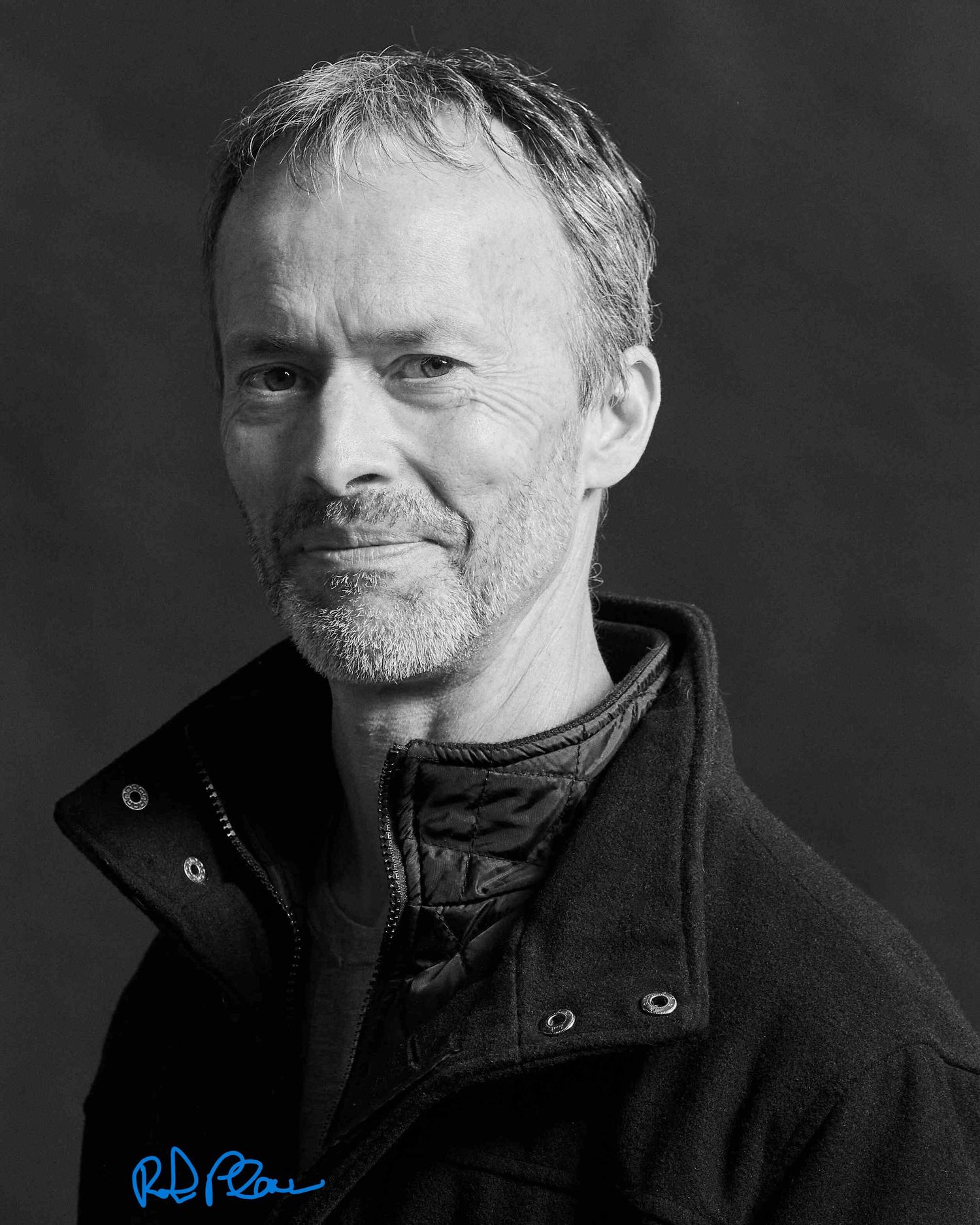 Black and white portrait of Rob Pleas, owner of Rob Pleas Photography, LLC