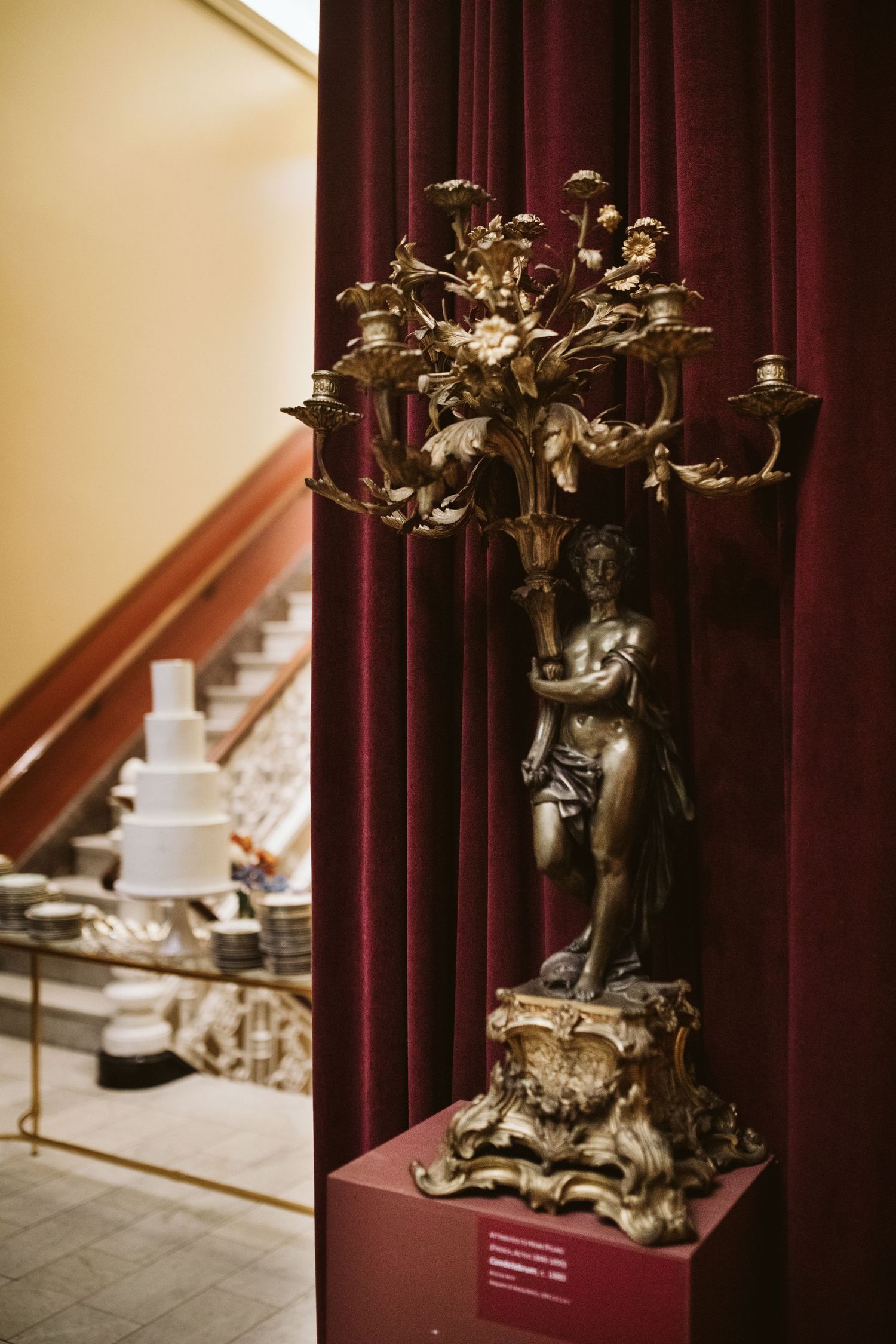 Telfair Museum art wedding in Savannah, GA