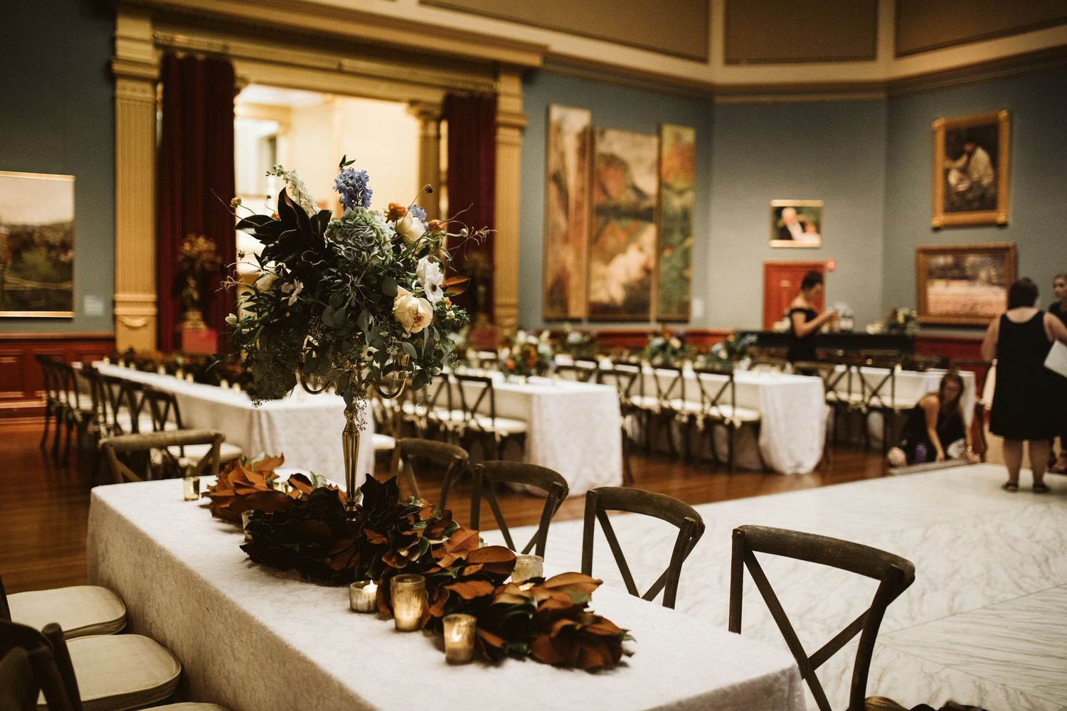Telfair Museum art wedding in Savannah, GA