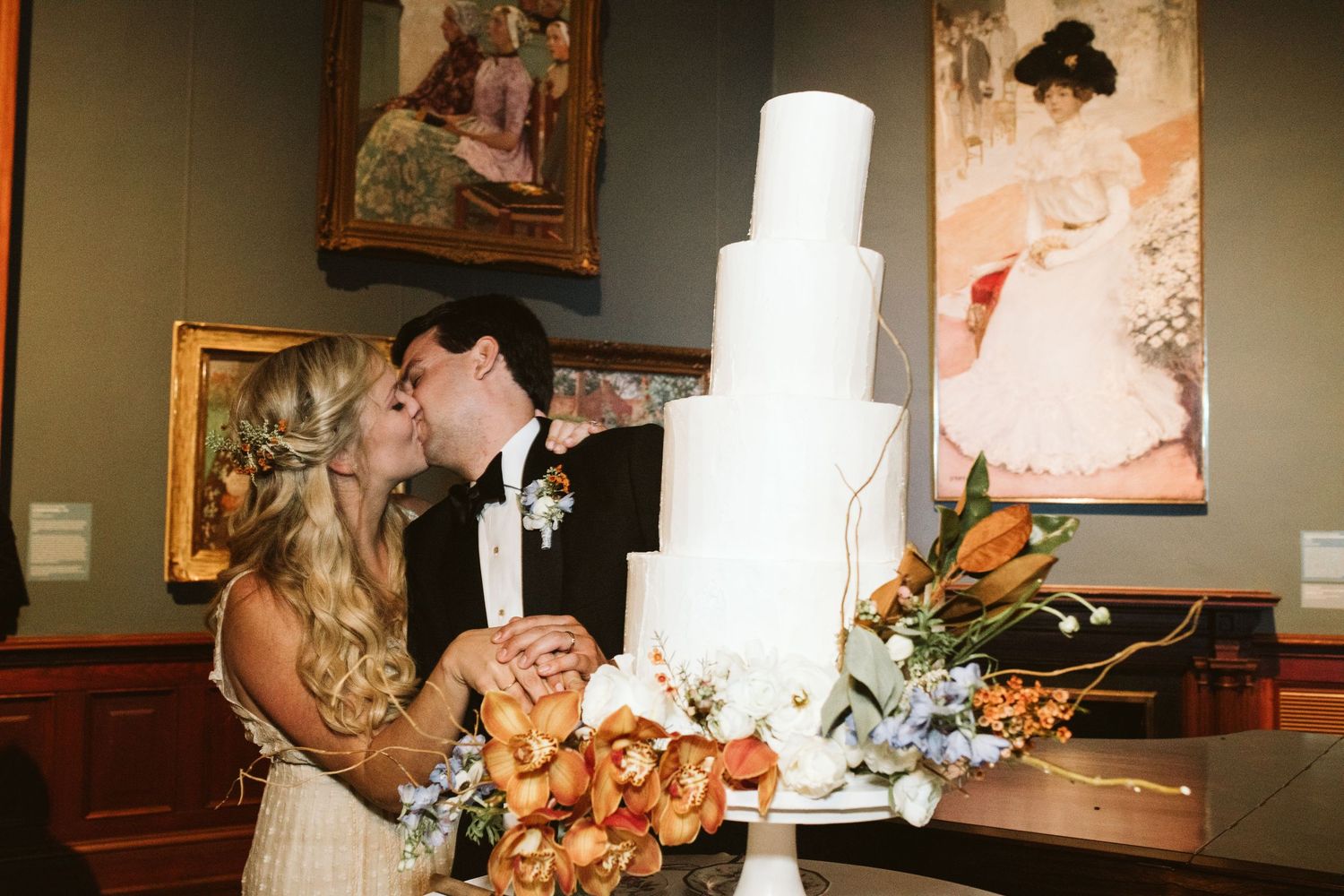 Telfair Museum art wedding in Savannah, GA
