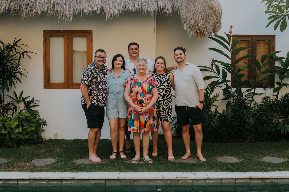 Family photography at Villa Bagera Estate Seminyak Bali