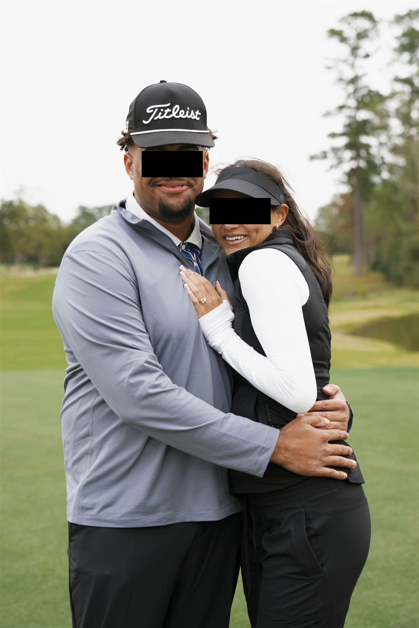 Surprise proposal at Cypresswood golf course in Spring, Tx