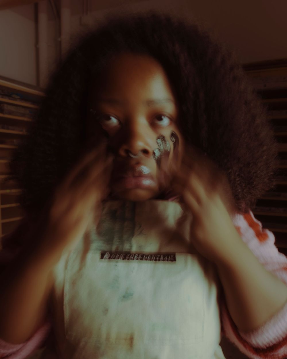 Artistic portrait sequence with soft lighting and ethereal effects.