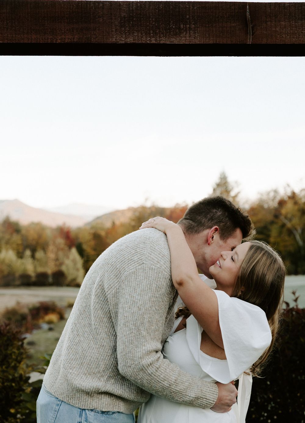 Intimate maternity photoshoot moments.