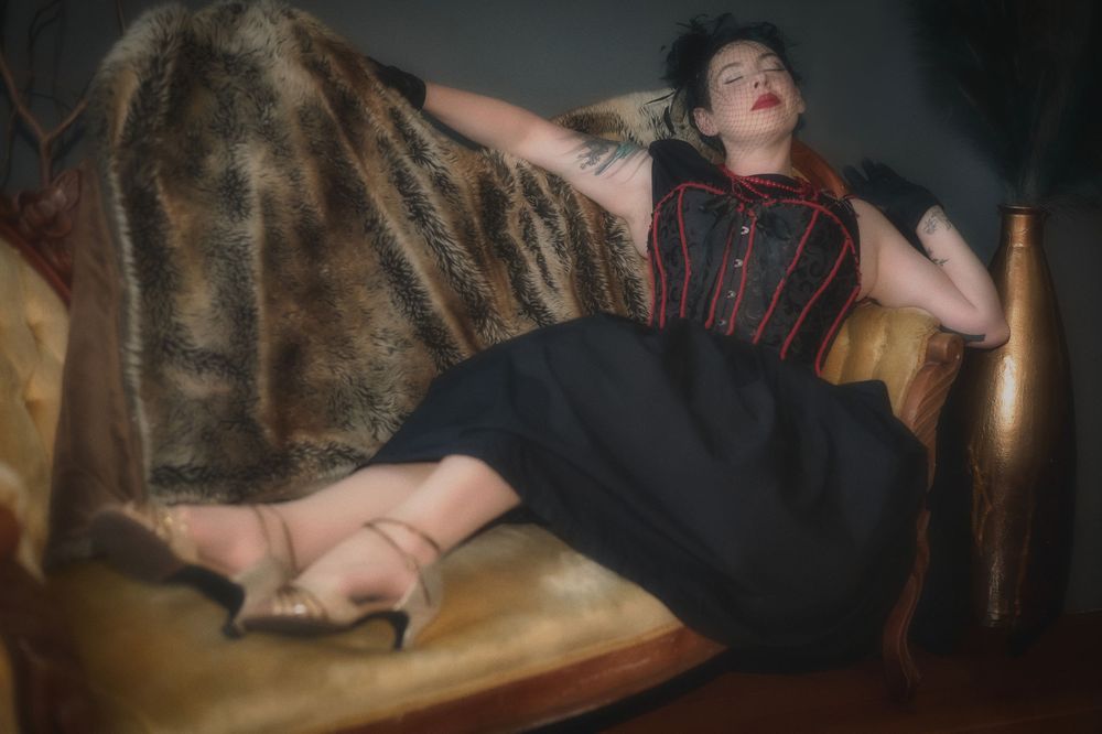 Old Hollywood Photo event dreamy photoshoot in spokane washington.