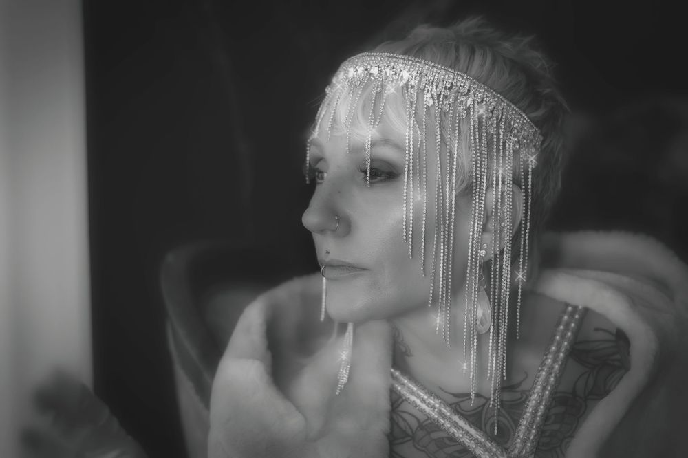 Old Hollywood Photo event dreamy photoshoot in spokane washington.