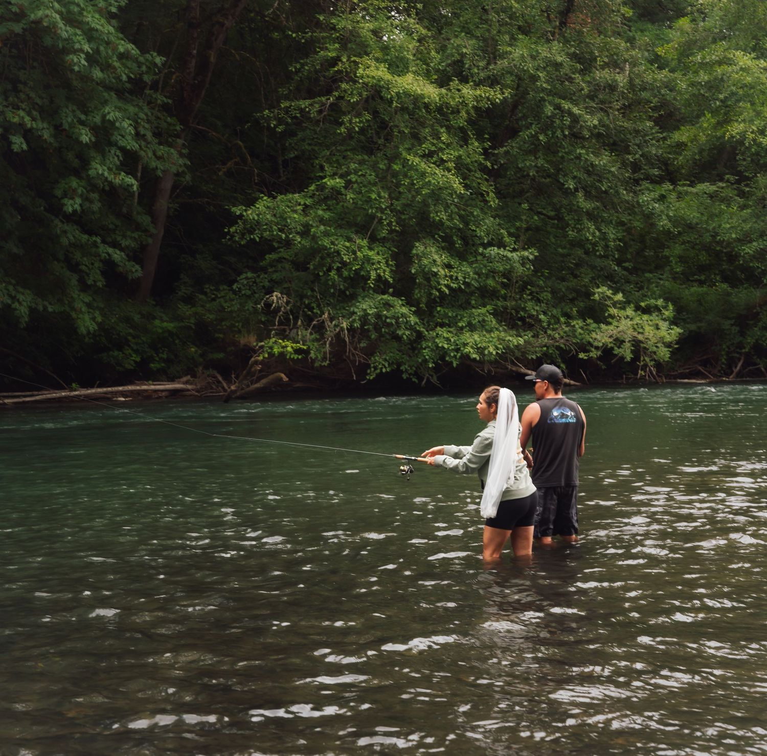 An outdoor wedding beautifully captured