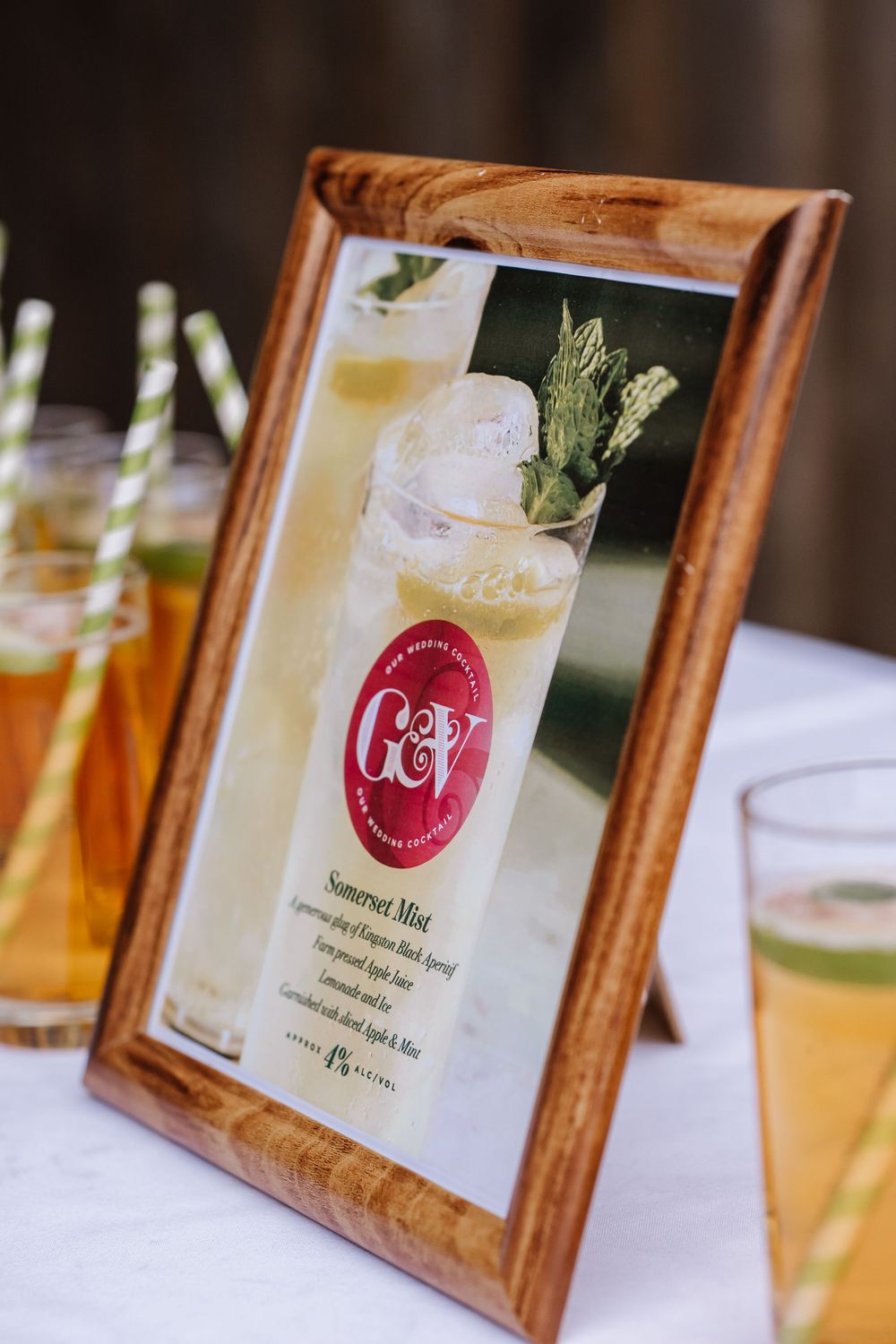 Graphic designs Waterside Country barn and Mill a lakeside wedding venue near Taunton. Relaxed Somerset Wedding photographer