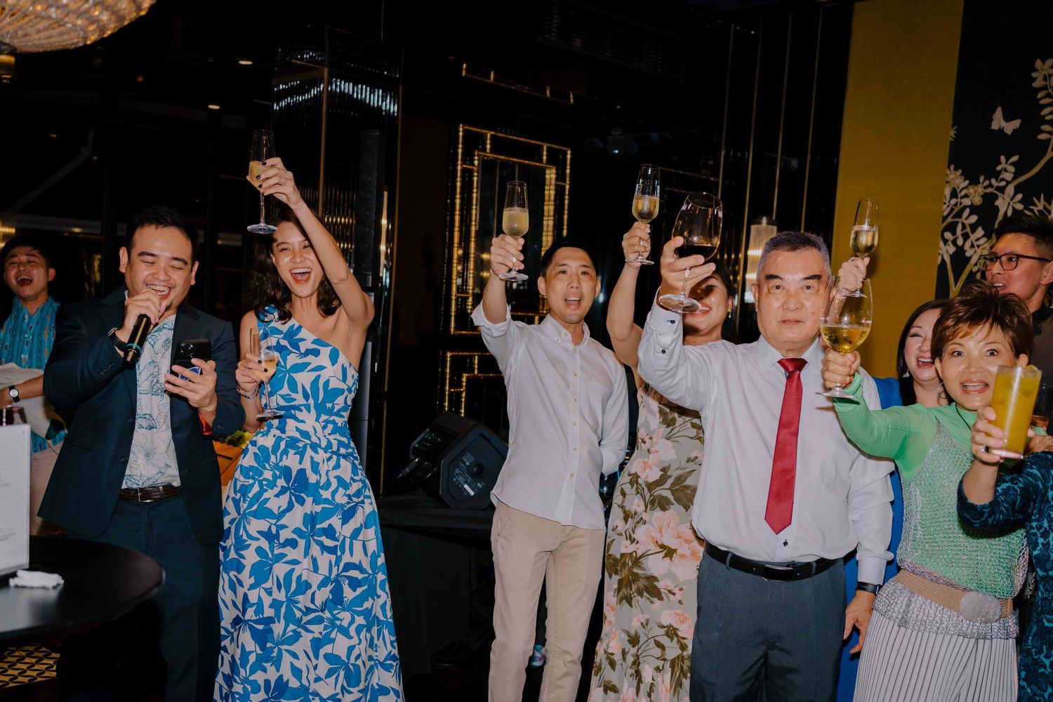 wedding toasts at siri house dempsey
