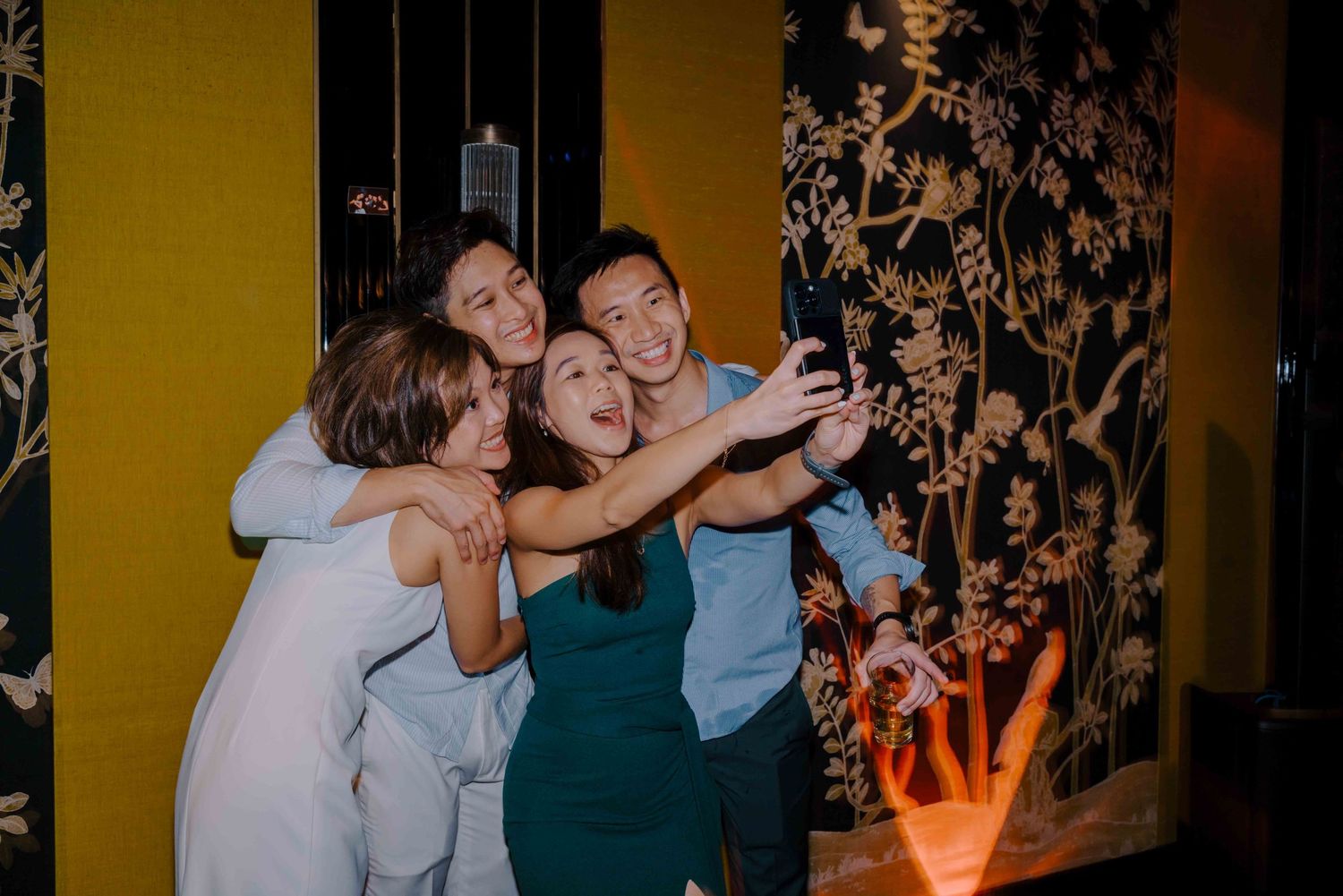siri house dempsey wedding afterparty