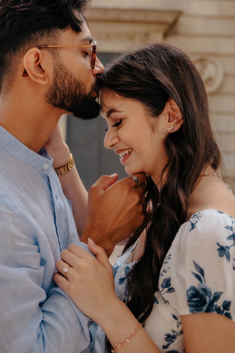 Romantic surprise proposal Barcelona