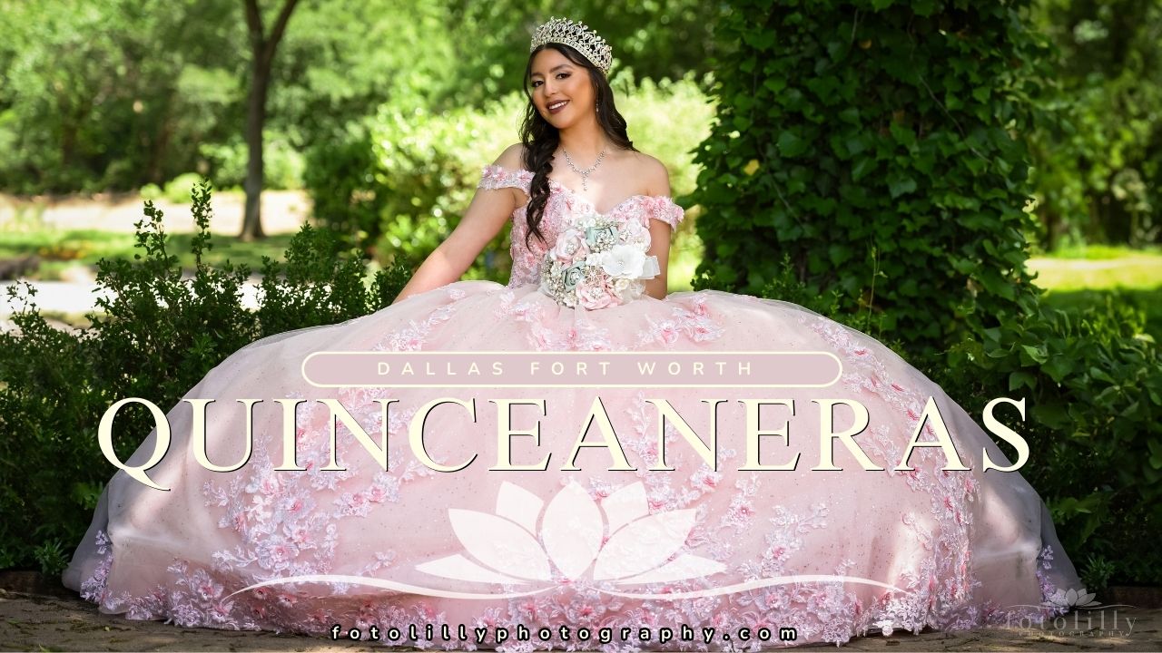 Sesión de fotos de quinceañera en Fort Worth con enfoque artístico, poses guiadas y edición profesional de alta calidad visual.