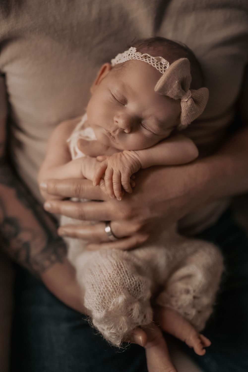 in-home newborn session
