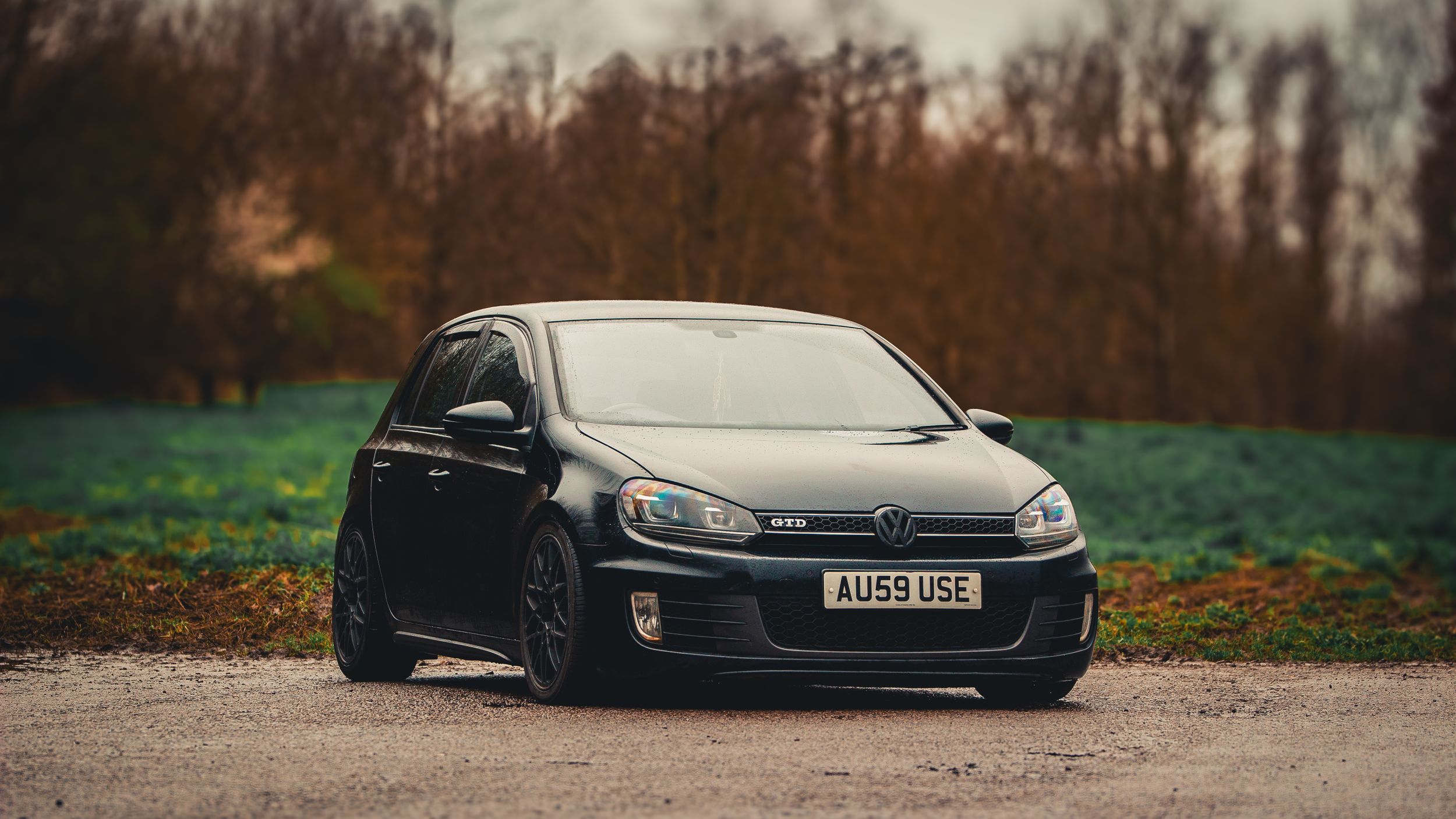 Static shot of a Golf GTD
