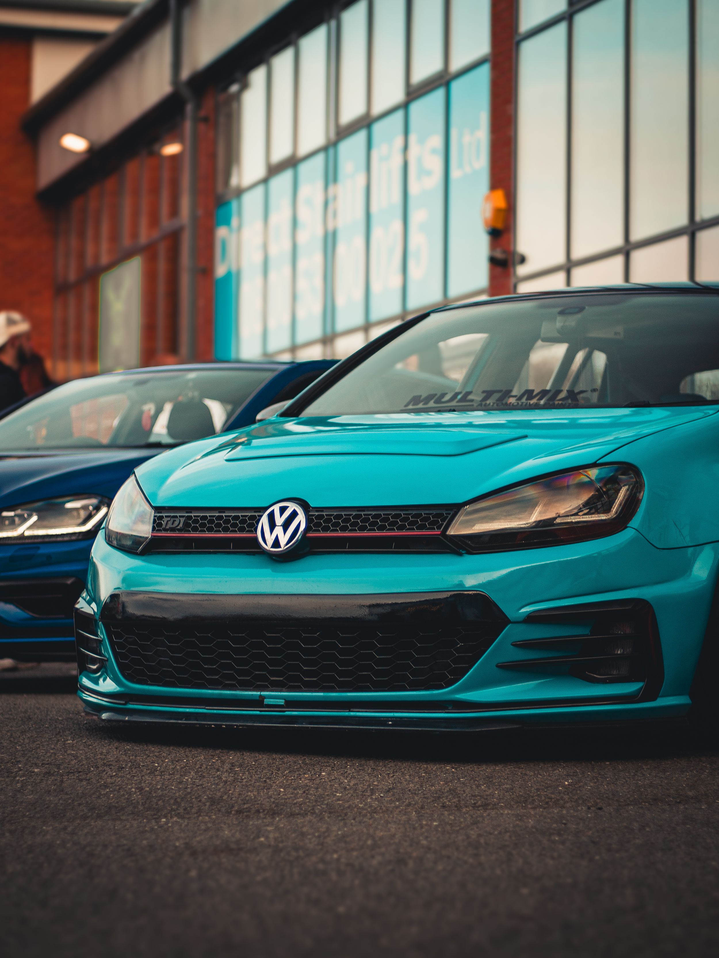 Static shot of a Golf GTD