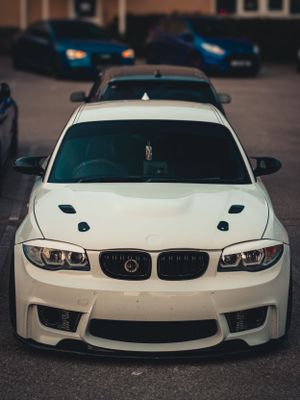 Static shot of a BMW 1 Series