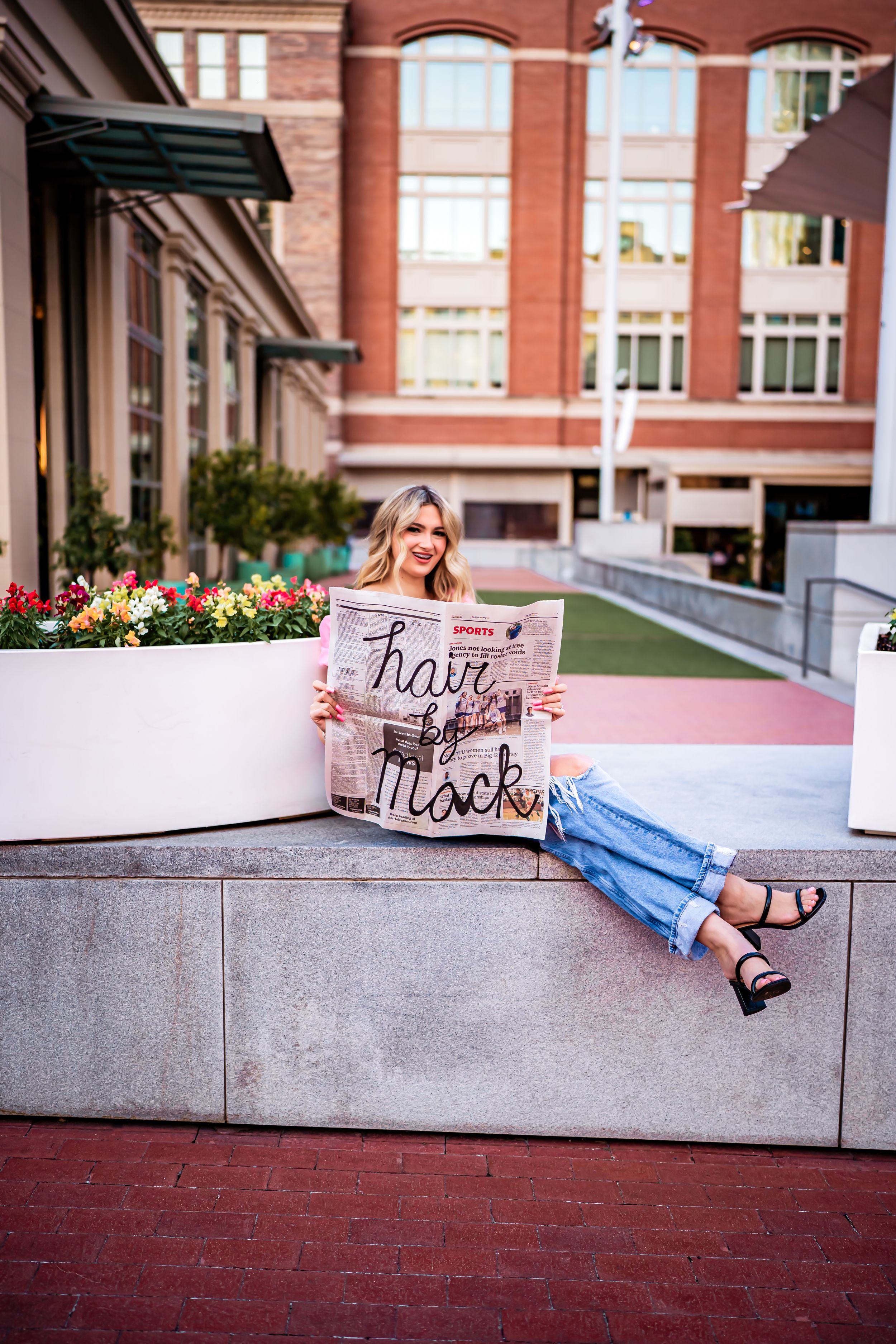 Senior Photography Downtown Fort Worth Sundance Square