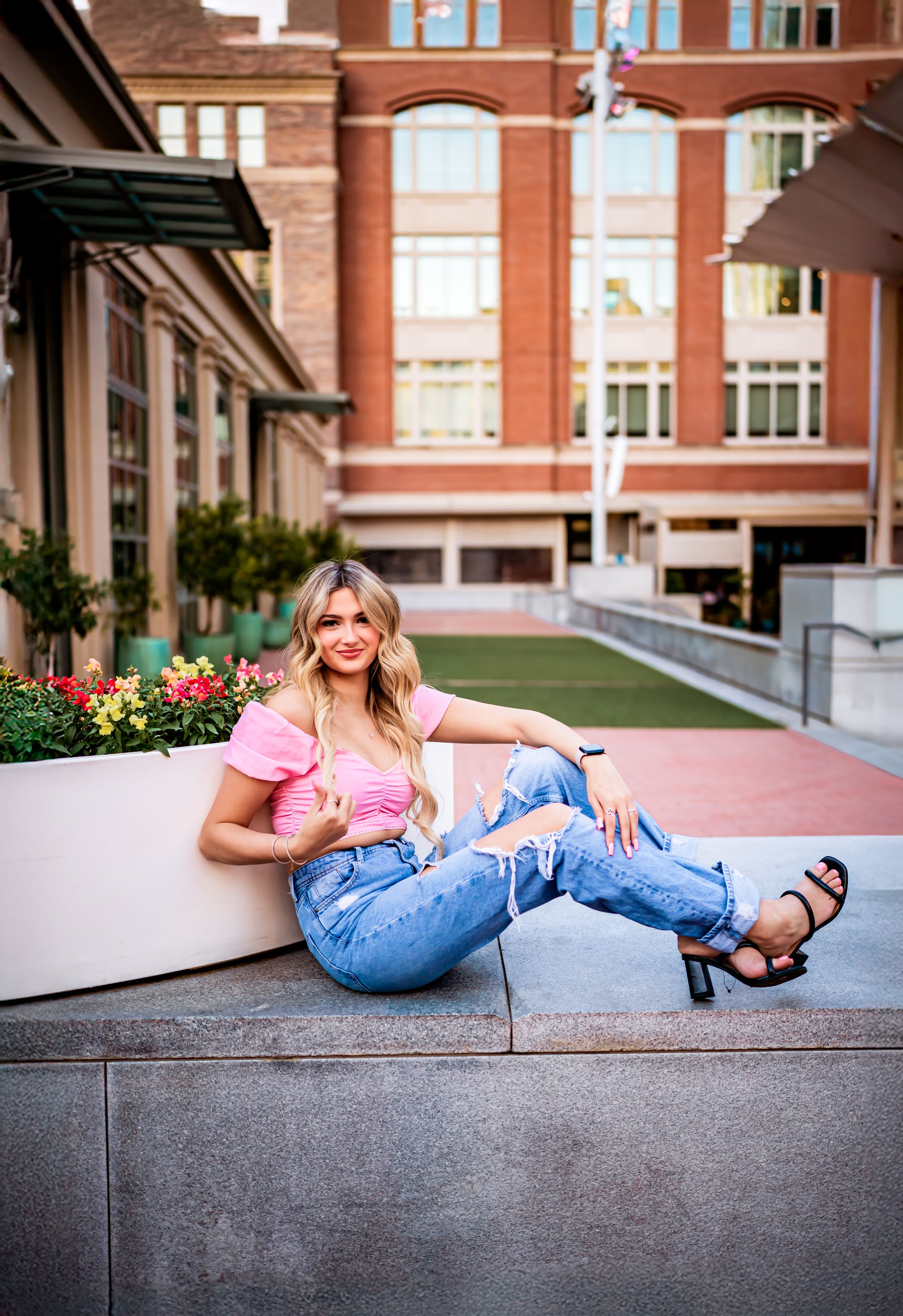Senior Photography Downtown Fort Worth Sundance Square