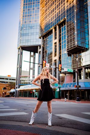 Senior Photography Downtown Fort Worth Sundance Square