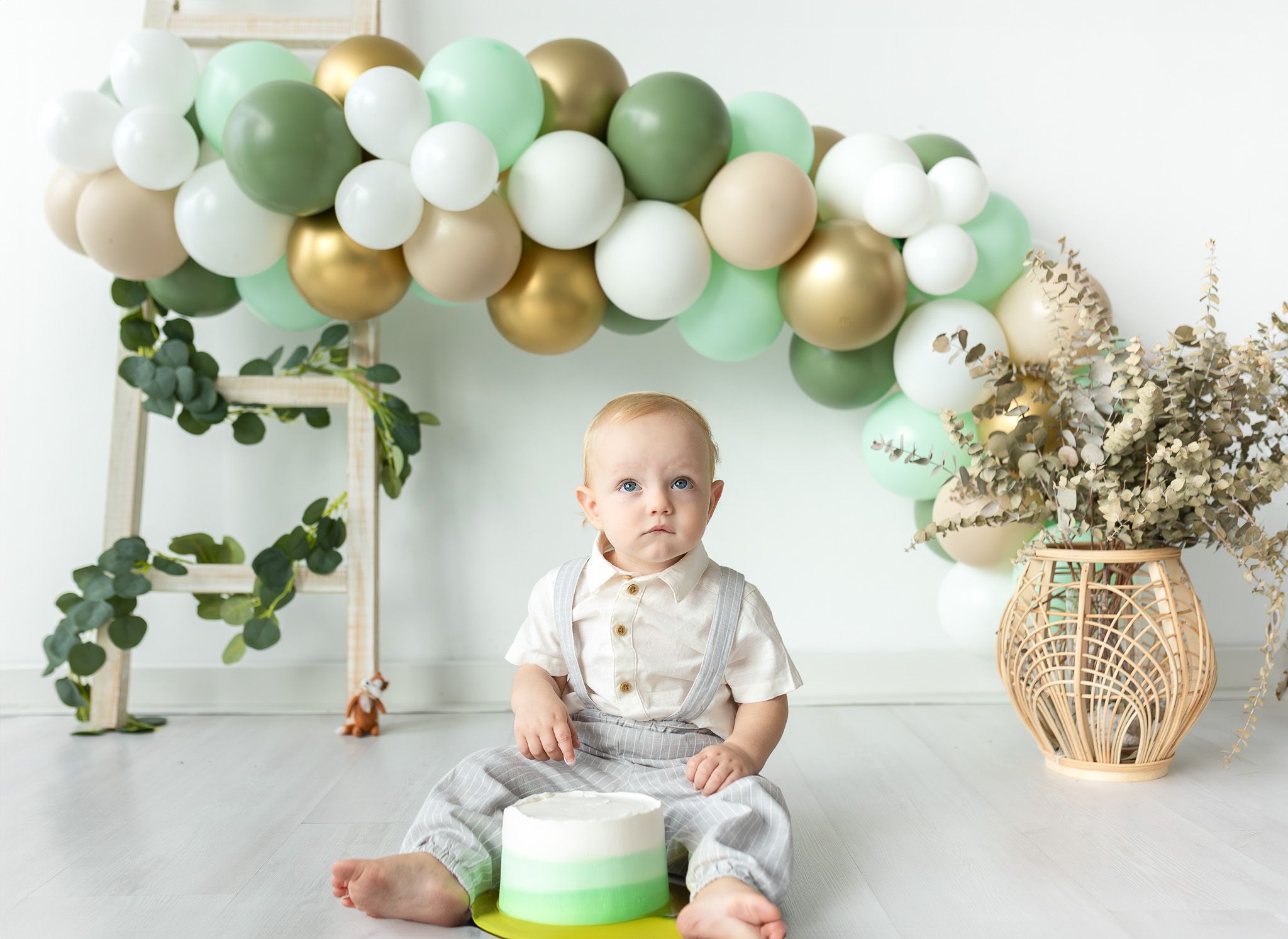 cake smash min fotografía santiago de chile torta saludable