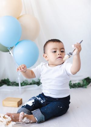 cake smash min fotografía santiago de chile