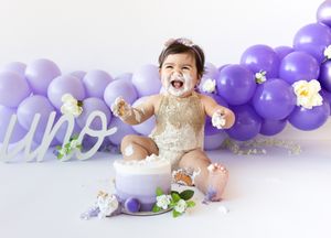 cake smash min fotografía santiago de chile