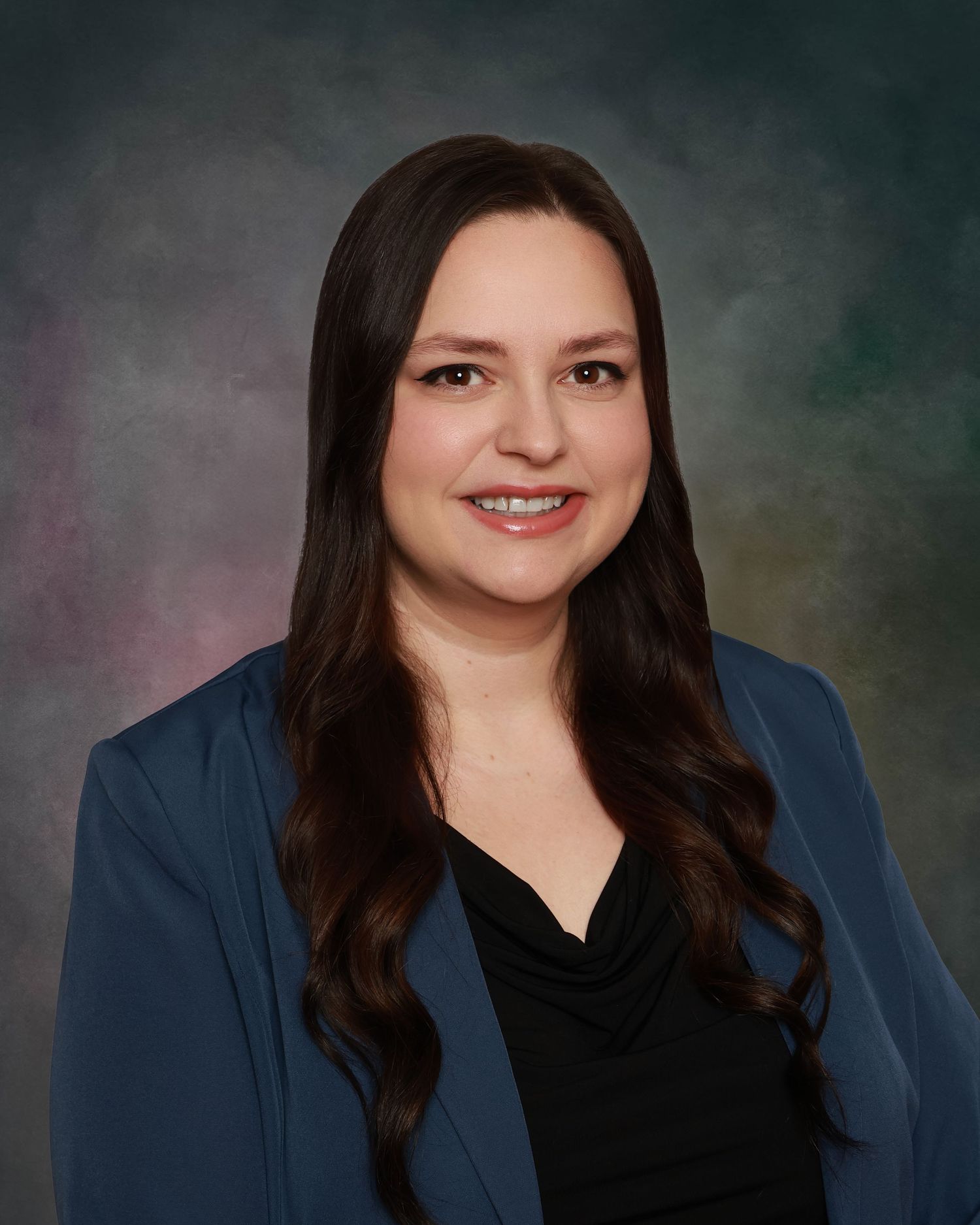 Woman smiling during personal studio portrait session in Miramichi