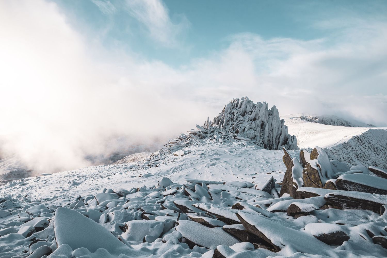 Castell y Gwynt, Glyder Fach
