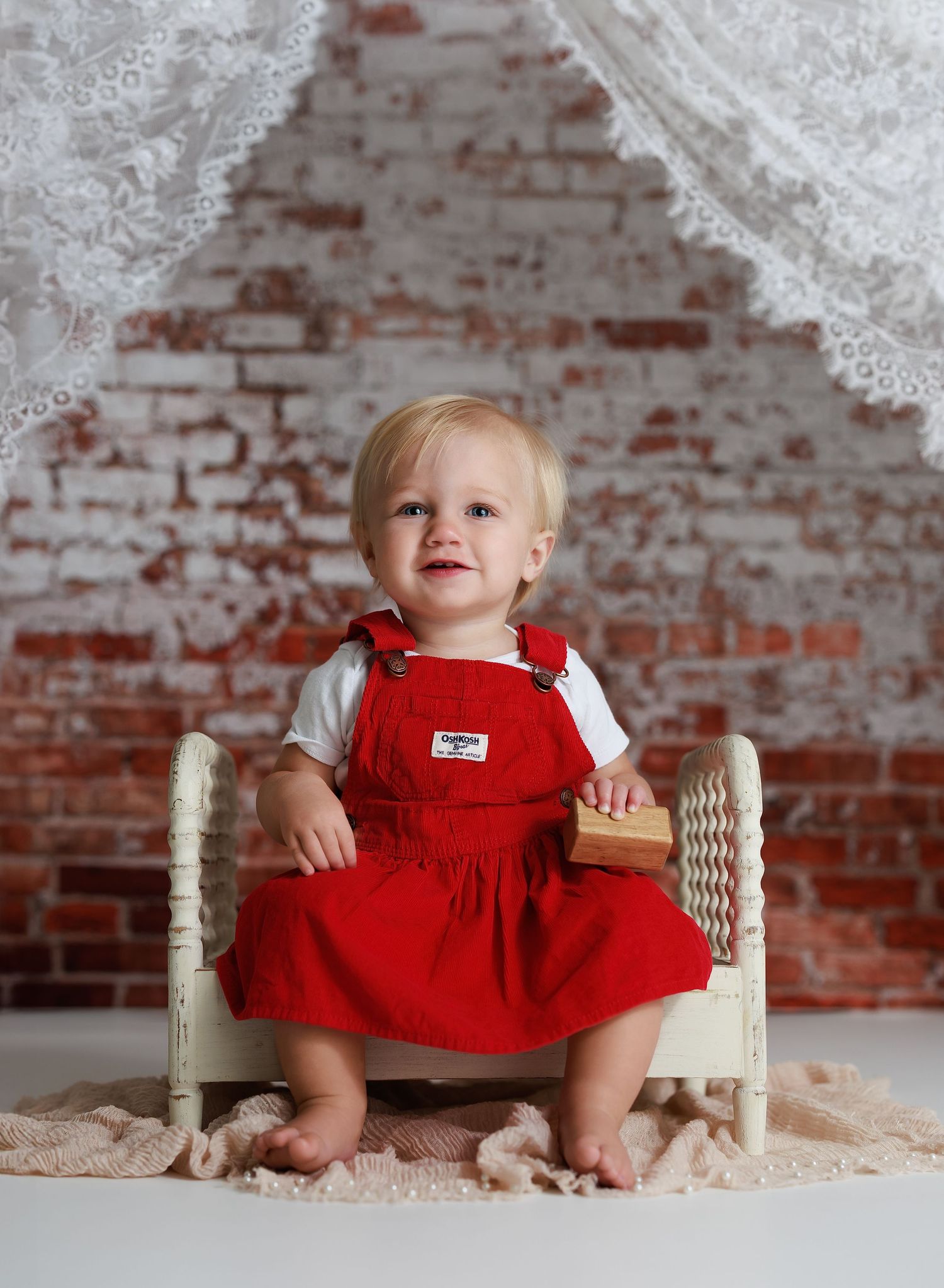 1 year old milestone photo session