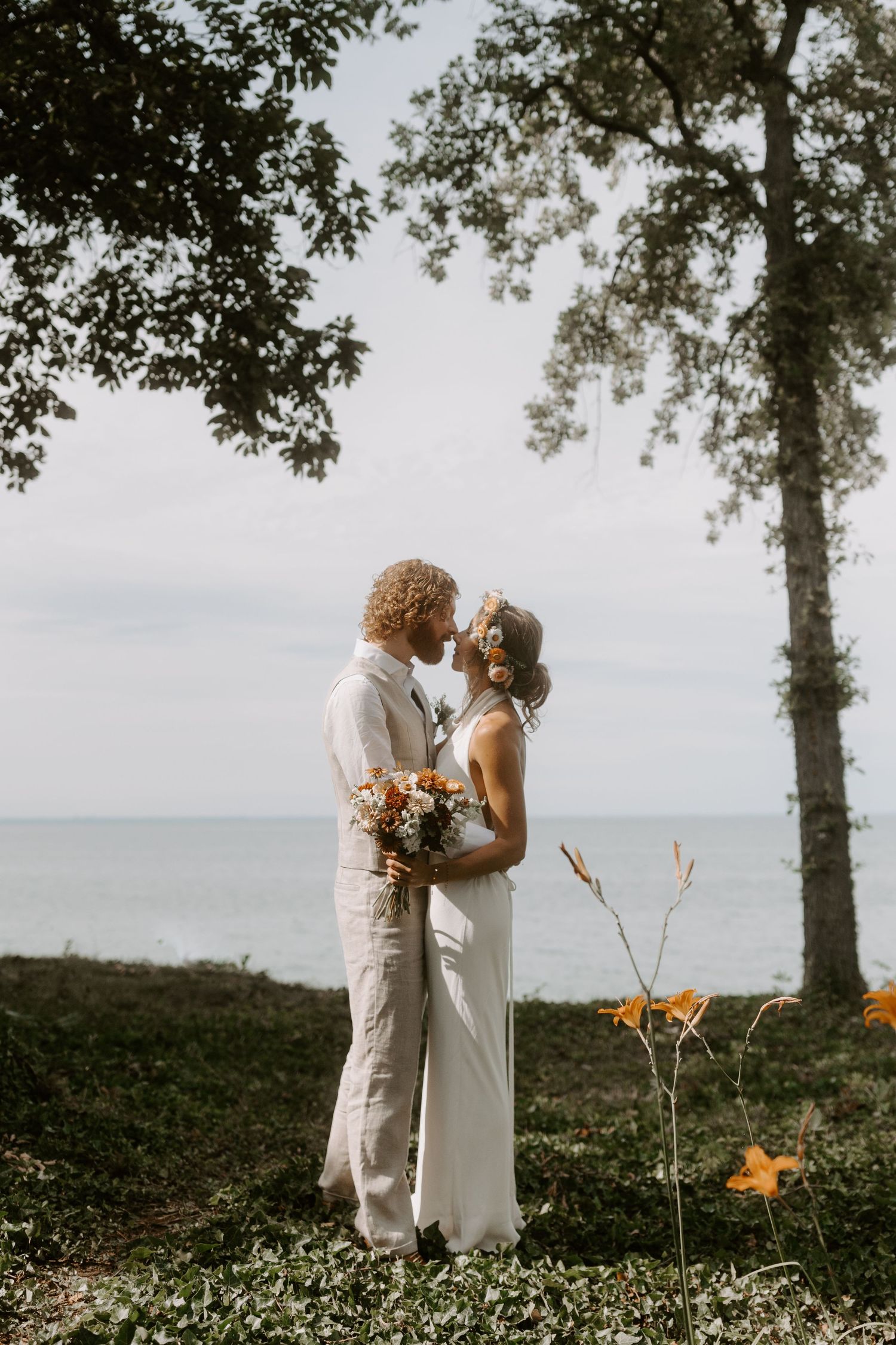 A candid, intimate wedding photography in Grimsby, Ontario
