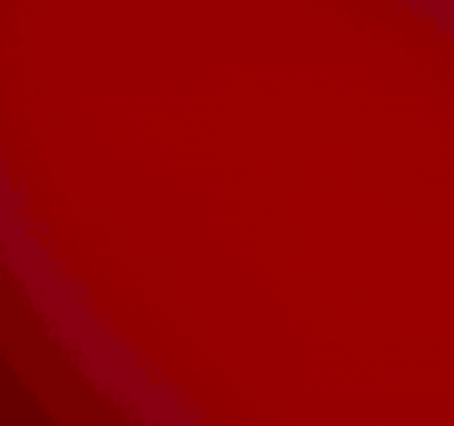 Abstract deep red background with smooth curved dark crimson gradient, ideal for elegant design projects.