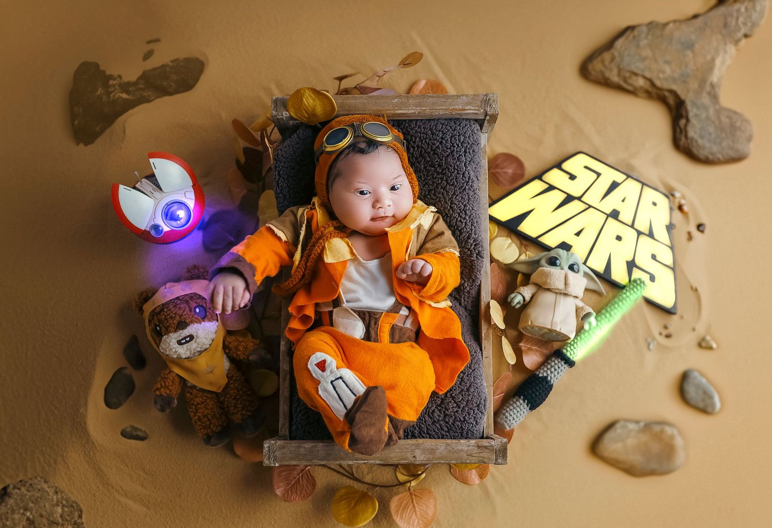 Fotografa de newborn fine art portrait Fotografa infantil en ponce Baby photographer en ponce Hermanas en una imagen Fine Art