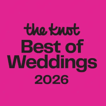 Pink banner with 'Best of Weddings' text and 2026 year displayed.