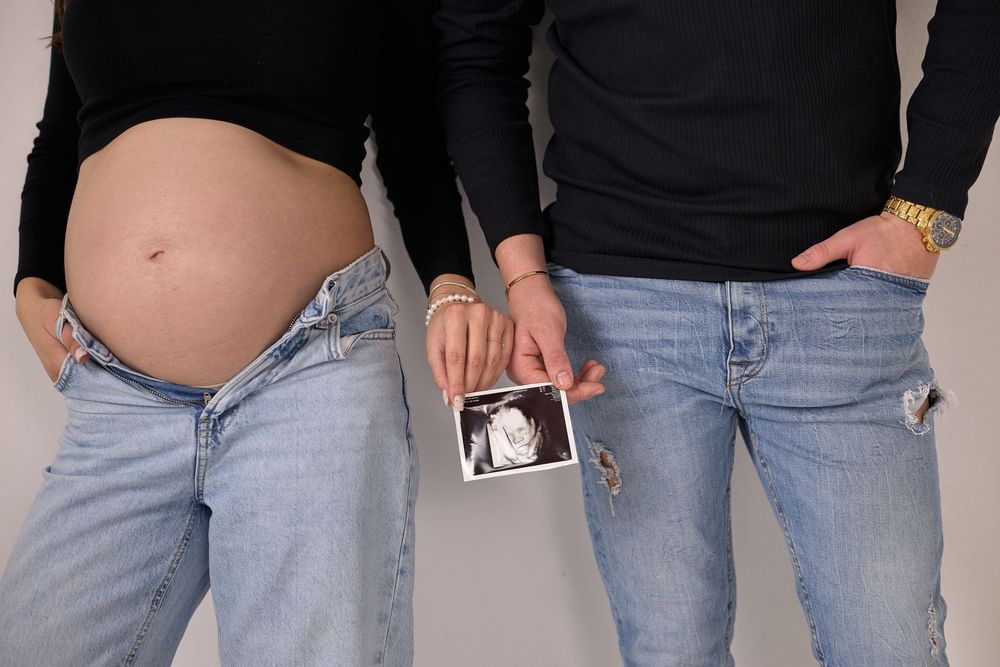 kismama pocak portré fotozas