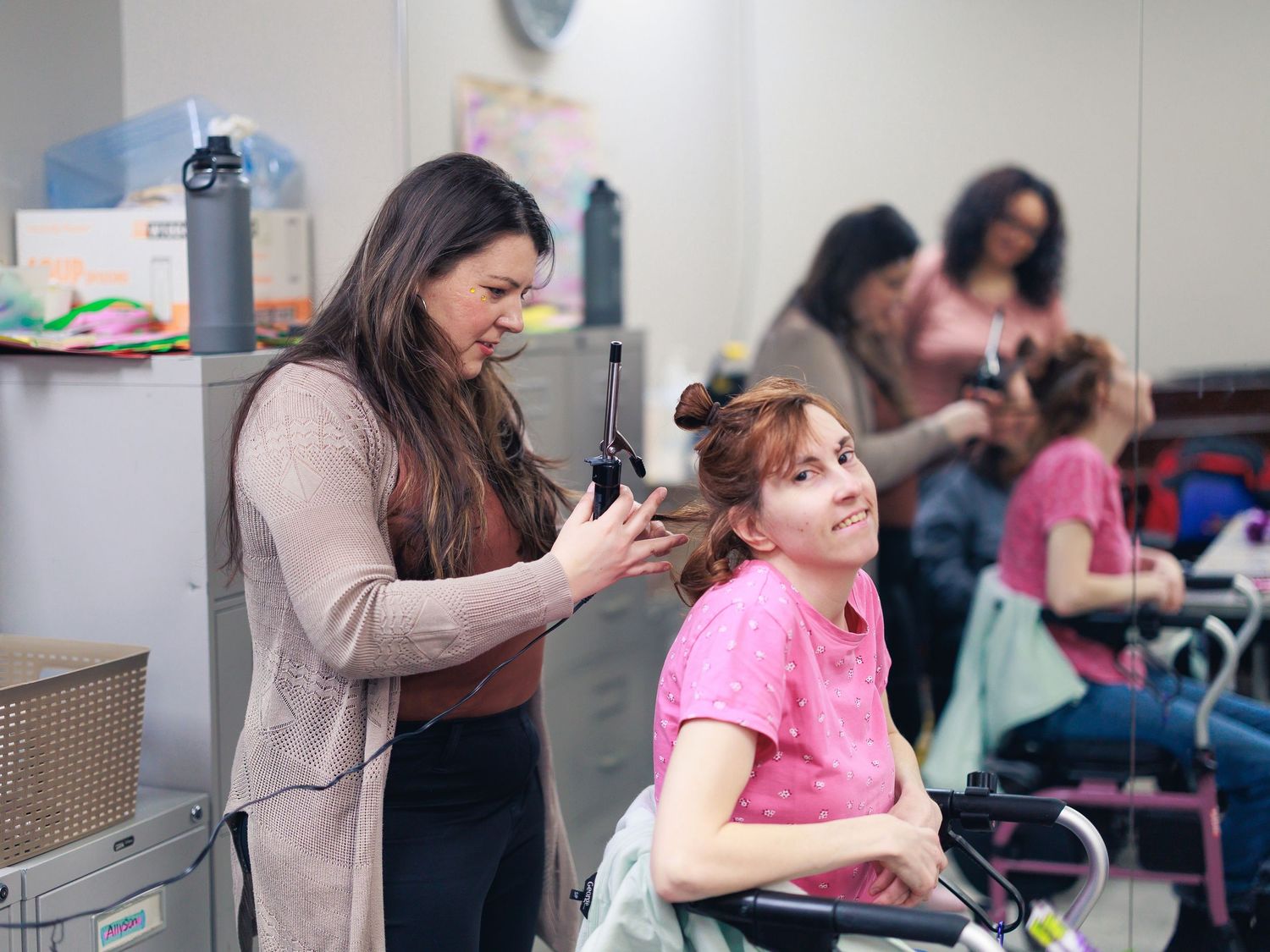 EmpowerHer behind the scenes of the event in Toronto.