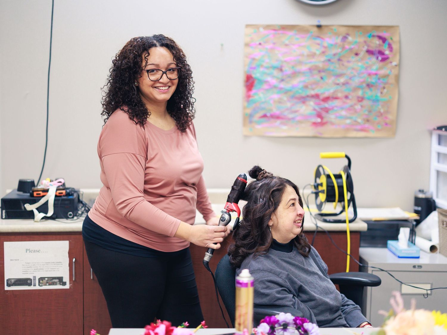 EmpowerHer behind the scenes of the event in Toronto.