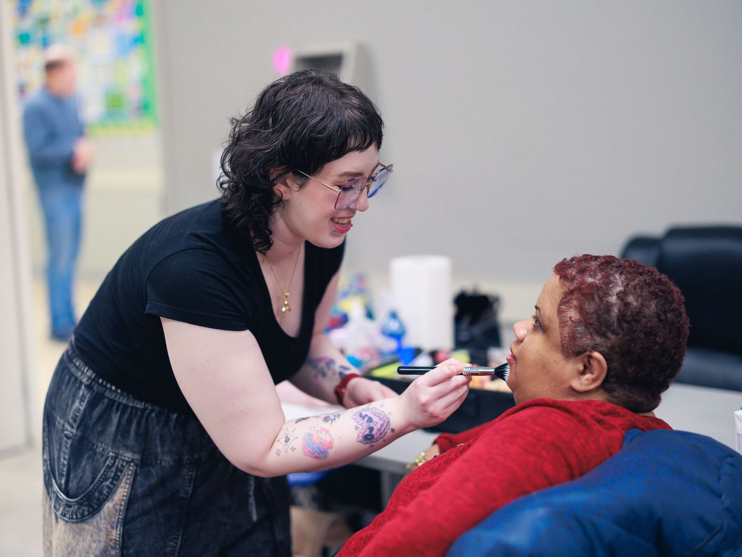EmpowerHer behind the scenes of the event in Toronto.