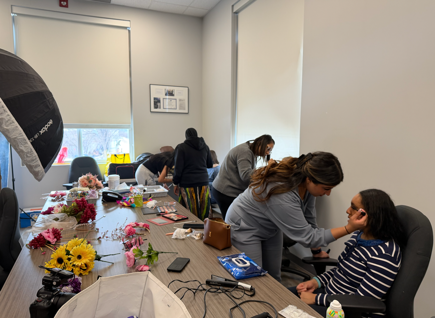 EmpowerHer behind the scenes of the event in Toronto.
